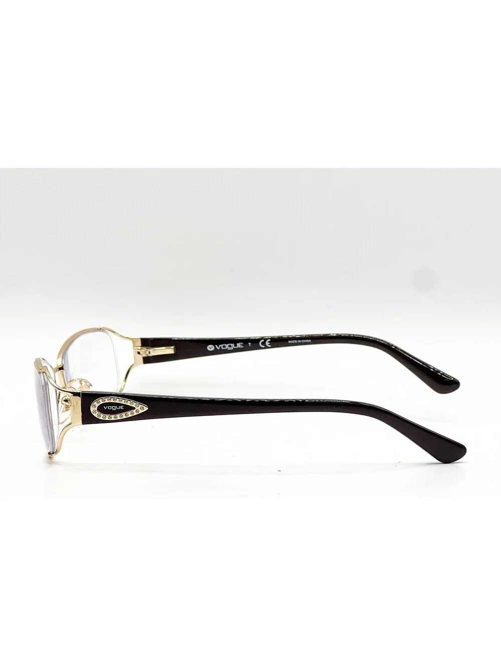 Vogue VO 3896-BI 280 Gold Brown Authentic Eyeglass Frames 52-17